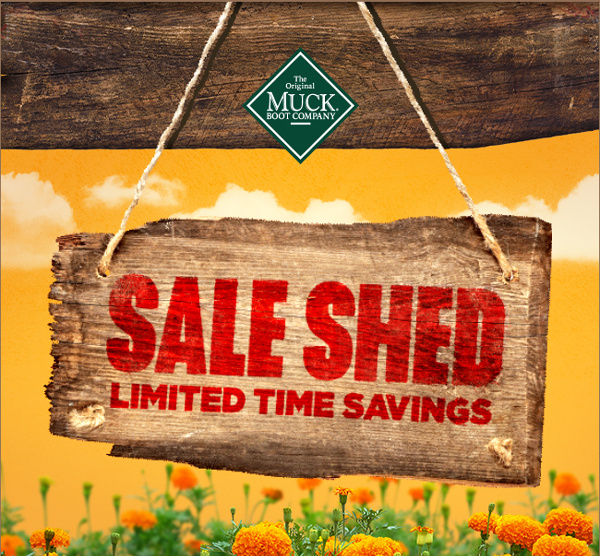 SALE SHED: Limited Time Savings